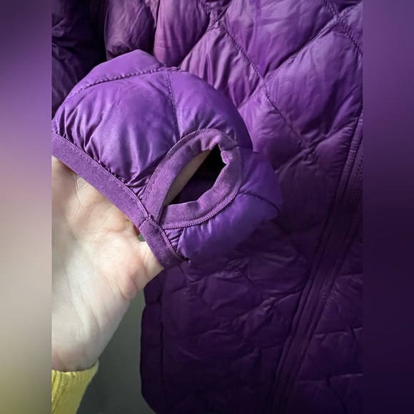New THE NORTH FACE Youth Big Girls ThermoBall Parka in Gravity Purple Size 14/16 - Picture 6 of 12